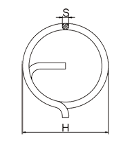 環(huán)形銷(xiāo)標(biāo)注